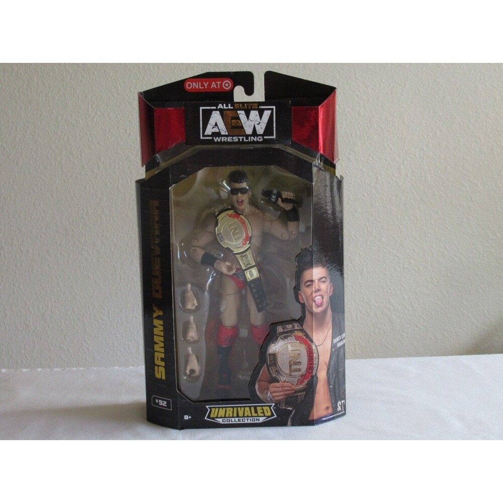 AEW Unrivaled Champions Collection #92 Sammy Guevara Target Exclusive TNT Belt - Picture 9 of 9
